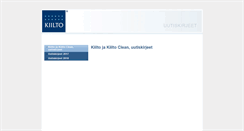 Desktop Screenshot of newsletters.kiilto.com